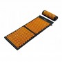 Килимок акупунктурний з валиком 4FIZJO Classic Mat XL Аплікатор Кузнєцова Black/Orange (P-5907222931776)
