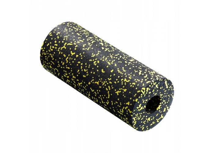 Масажний ролик 4FIZJO EPP PRO+ 33 x 14 см (валик, роллер) гладкий Black/Yellow (P-5907222931431)