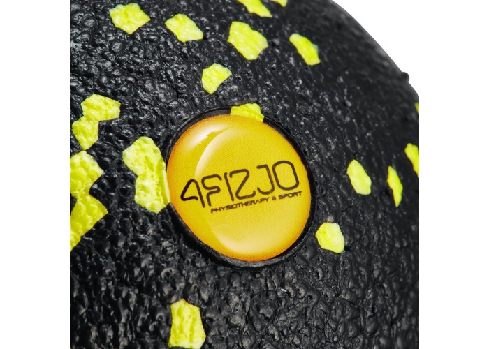 Масажний м'яч 4FIZJO EPP Ball 08 Black/Yellow (P-5907222931240)