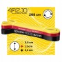Еспандер-петля 4FIZJO Power Band 2-17 кг резина для фітнесу і спорту, набір 3 шт Mix (P-5907222931837)
