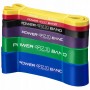 Еспандер-петля 4FIZJO Power Band 2-46 кг резина для фітнесу і спорту, набір 6 шт Mix (P-5907222931875)