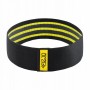 Резинка для фітнесу та спорту із тканини 4FIZJO Hip Band 10-15 кг Black/Yellow (P-5907739310309)