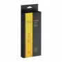 Резинка для фітнесу та спорту із тканини 4FIZJO Hip Band 10-15 кг Black/Yellow (P-5907739310309)