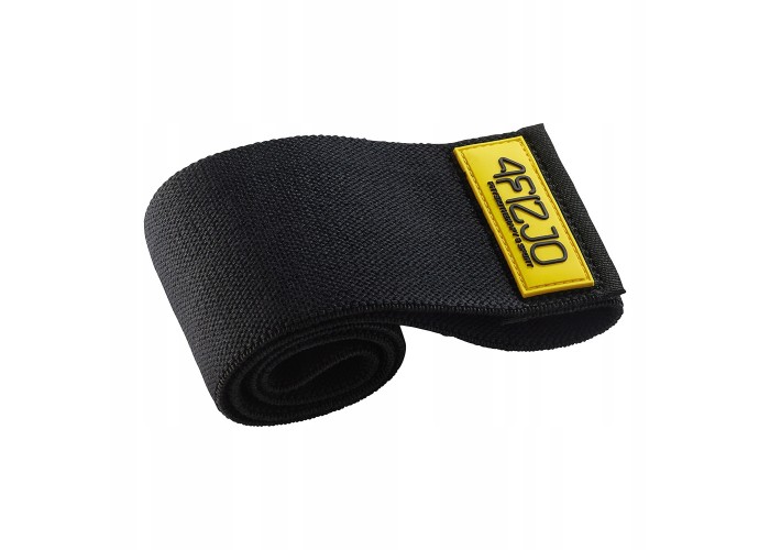 Резинка для фітнесу та спорту із тканини 4FIZJO Hip Band 15-20 кг Black/Blue (P-5907739310293)