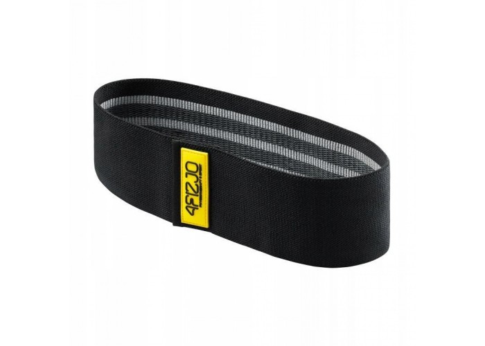 Резинка для фітнесу та спорту із тканини 4FIZJO Hip Band 25-30 кг Black/Grey (P-5907739310286)