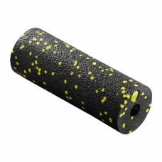 Масажний ролик 4FIZJO Mini Foam Roller 15 x 5.3 см (валик, роллер) Black/Yellow (P-5907222931790)