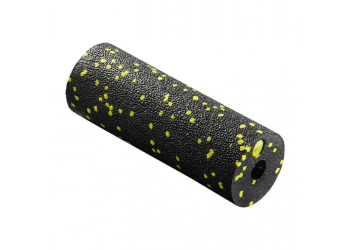 Масажний ролик 4FIZJO Mini Foam Roller 15 x 5.3 см (валик, роллер) Black/Yellow (P-5907222931790)