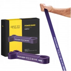 Еспандер-петля 4FIZJO Power Band 32 мм 17-26 кг резинка для фітнесу і спорту Violet (P-5907222931073)