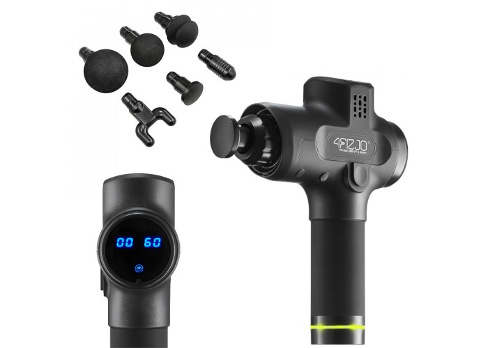 Ручний перкусійний масажер 4FIZJO Massage Gun PRO+ 250 Вт масажний пістолет (P-5907739311139)