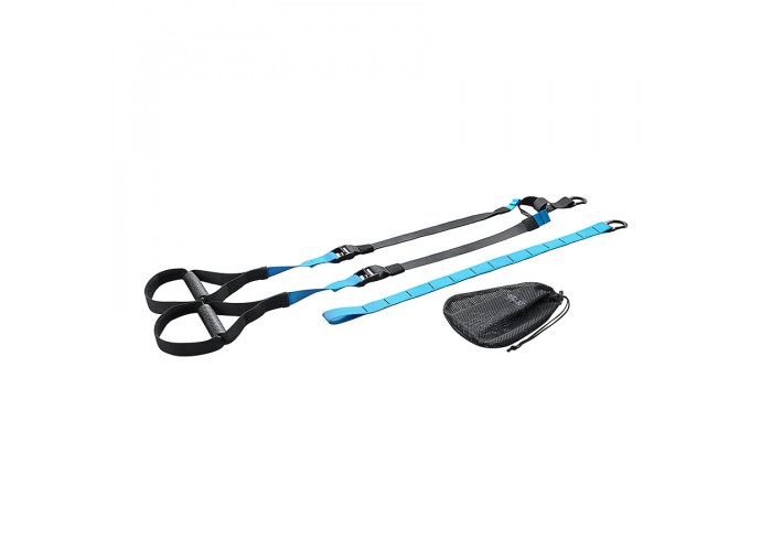 Петлі для функціонального тренінгу 4FIZJO TRX Black/Sky Blue (P-5907739311016)