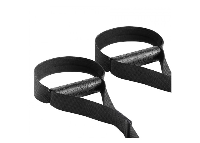 Петлі для функціонального тренінгу 4FIZJO TRX Black/Sky Blue (P-5907739311016)