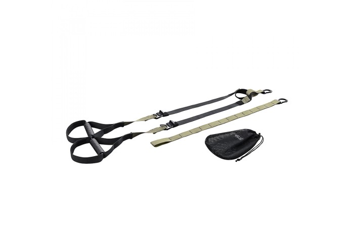Петлі для функціонального тренінгу 4FIZJO TRX Black/Khaki (P-5907739311023)