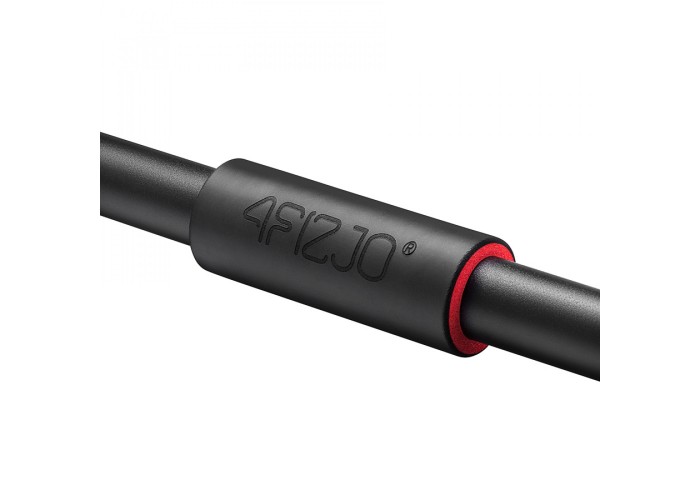 Турнік розсувний 4FIZJO 66-100 см Black/Red (P-5907739310385)