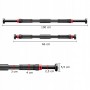 Турнік розсувний 4FIZJO 66-100 см Black/Red (P-5907739310385)