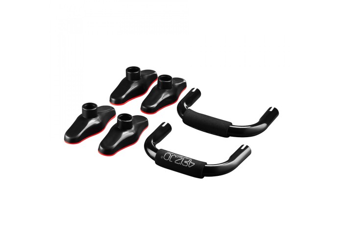 Упори для віджимань 4FIZJO Push-up Bars Black/Red (P-5907739310392)