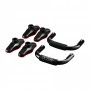Упори для віджимань 4FIZJO Push-up Bars Black/Red (P-5907739310392)