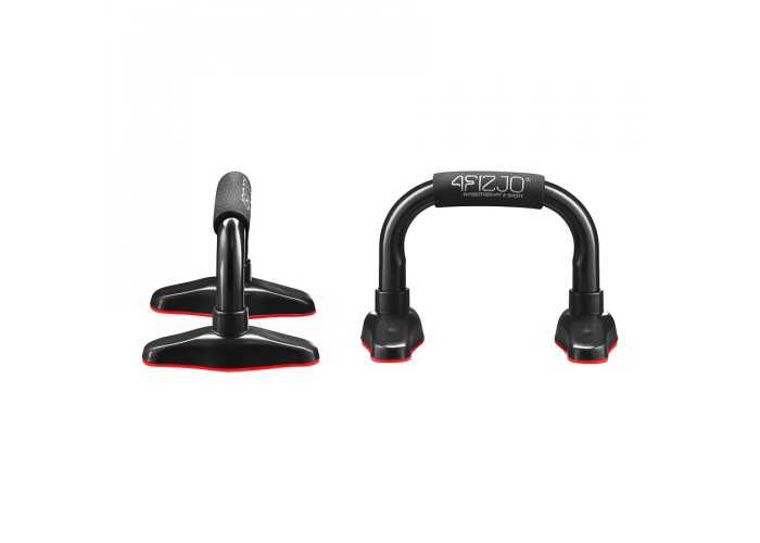 Упори для віджимань 4FIZJO Push-up Bars Black/Red (P-5907739310392)