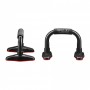 Упори для віджимань 4FIZJO Push-up Bars Black/Red (P-5907739310392)