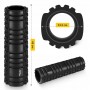 Масажний ролик 4FIZJO 45 x 13.5 см (валик, роллер) Black (P-5907739310545)