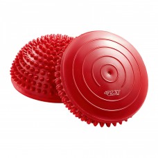 Півсфера масажна балансувальна 4FIZJO Balance Pad 16 см 2 шт масажер для ніг, стоп Red (P-5907739310477)