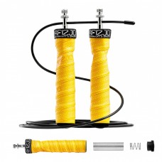 Скакалка швидкісна для кросфіту 4FIZJO Speed Rope PRO+ Yellow (P-5907739311030)