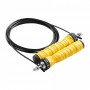 Скакалка швидкісна для кросфіту 4FIZJO Speed Rope PRO+ Yellow (P-5907739311030)