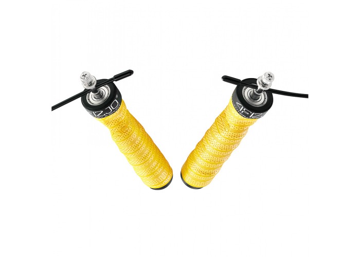 Скакалка швидкісна для кросфіту 4FIZJO Speed Rope PRO+ Yellow (P-5907739311030)