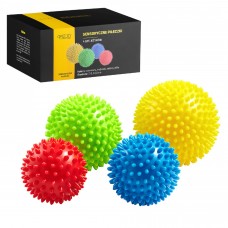 Масажні м'ячі з шипами 4FIZJO Spike Balls 4 шт (P-5907739310514)