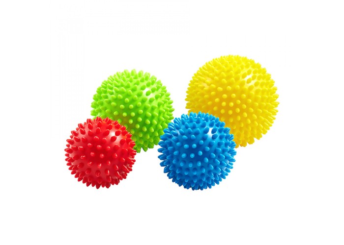 Масажні м'ячі з шипами 4FIZJO Spike Balls 4 шт (P-5907739310514)