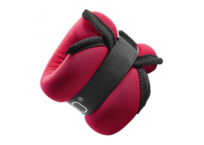 Обважнювачі-манжети для ніг та рук 4FIZJO 2 x 1 кг Black/Red (P-5907739311085)
