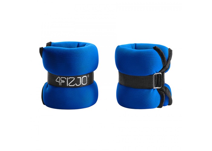 Обважнювачі-манжети для ніг та рук 4FIZJO 2 x 3 кг Black/Blue (P-5907739311115)