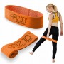 Резинка для фітнесу та спорту із тканини 4FIZJO Flex Band 1-5 кг Orange (P-5907739310927)