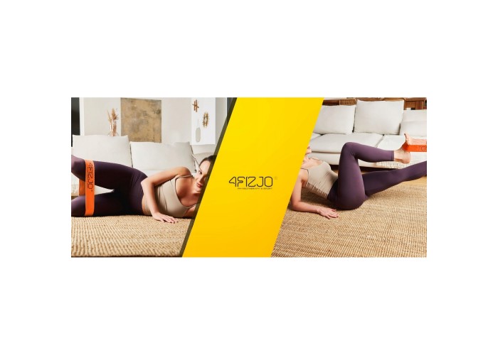 Резинка для фітнесу та спорту із тканини 4FIZJO Flex Band 1-5 кг Orange (P-5907739310927)