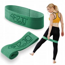 Резинка для фітнесу та спорту із тканини 4FIZJO Flex Band 6-10 кг Green (P-5907739310941)