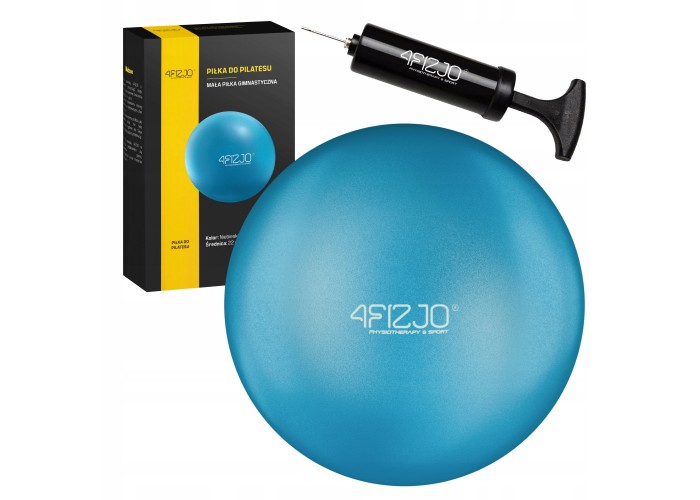 М'яч для пілатесу, йоги, реабілітації 4FIZJO 22 см Blue (P-5907739310521)