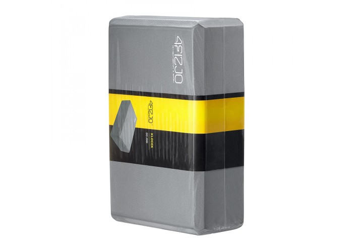 Блок для йоги 4FIZJO 23 x 15 x 7.6 см Grey (P-5907739311221)
