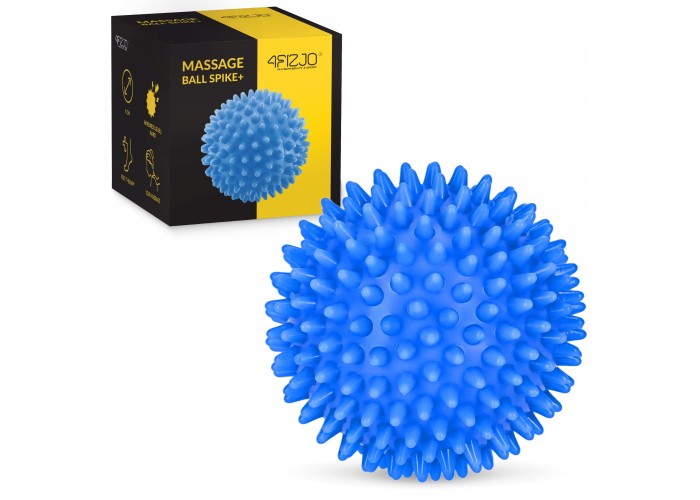 Масажний м'яч з шипами 4FIZJO Spike Ball 8 см (P-5907739311405)