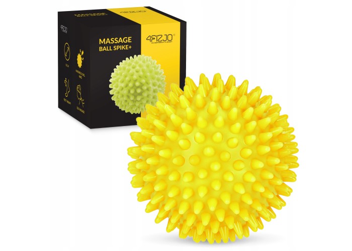 Масажний м'яч з шипами 4FIZJO Spike Ball 10 см (P-5907739311429)