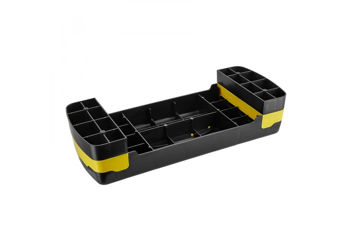 Степ-платформа 3-ступінчаста 4FIZJO 69 х 28 х 10-15-20 см Black/Yellow (P-5907739311436)