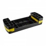 Степ-платформа 3-ступінчаста 4FIZJO 69 х 28 х 10-15-20 см Black/Yellow (P-5907739311436)