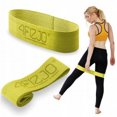 Резинка для фітнесу та спорту із тканини 4FIZJO Flex Band 23-29 кг Yellow (P-5907739311702)