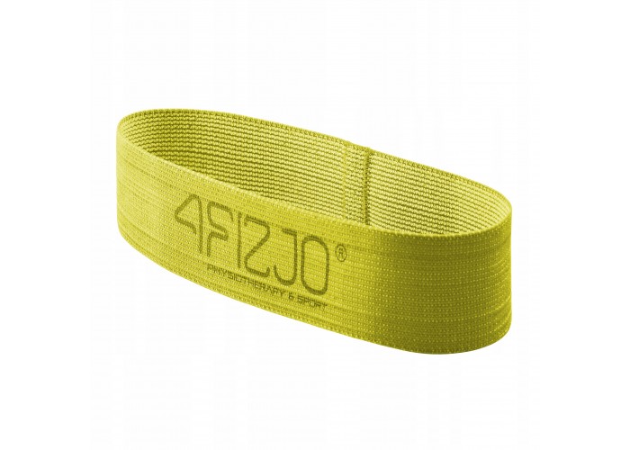 Резинка для фітнесу та спорту із тканини 4FIZJO Flex Band 23-29 кг Yellow (P-5907739311702)