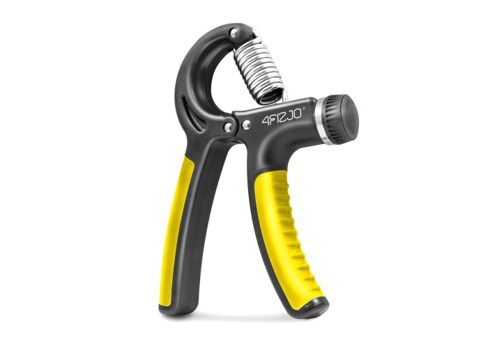 Еспандер кистьовий 4FIZJO 10-40 кг з регульованим навантаженням Black/Yellow (P-5907739311238)