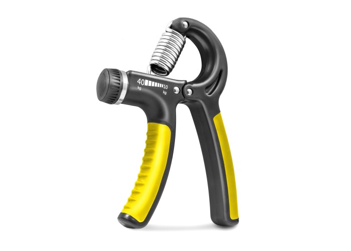 Еспандер кистьовий 4FIZJO 10-40 кг з регульованим навантаженням Black/Yellow (P-5907739311238)