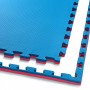 Мат-пазл (ласточкин хвіст) 4FIZJO Mat Puzzle EVA 100 x 100 x 2 cм Blue/Red (P-5907739310002)