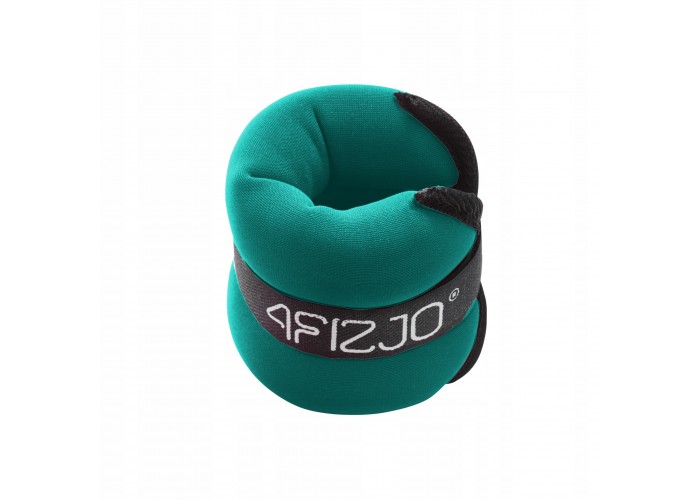 Обважнювачі-манжети для ніг та рук 4FIZJO 2 x 1.5 кг Black/Green (P-5907739311092)