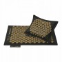 Килимок акупунктурний з подушкою 4FIZJO Eco Mat Аплікатор Кузнєцова Black/Gold (P-5907739311566)