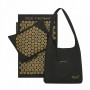 Килимок акупунктурний з подушкою 4FIZJO Eco Mat Аплікатор Кузнєцова Black/Gold (P-5907739311566)