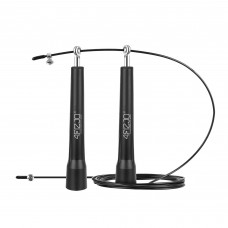 Скакалка швидкісна для кросфіту 4FIZJO Standard+ Black (P-5907739311528)