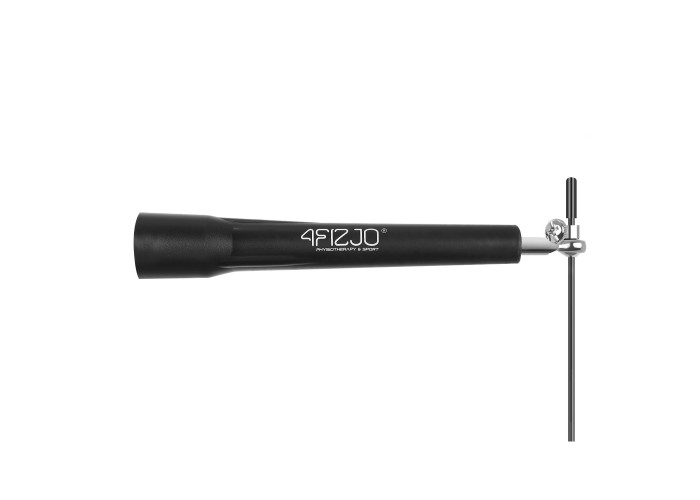 Скакалка швидкісна для кросфіту 4FIZJO Standard+ Black (P-5907739311528)